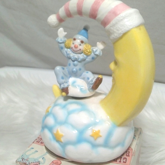 LAST DROP! Schmid Musical Collectibles Clown Player When You Wish Upon A Star - Picture 3 of 8